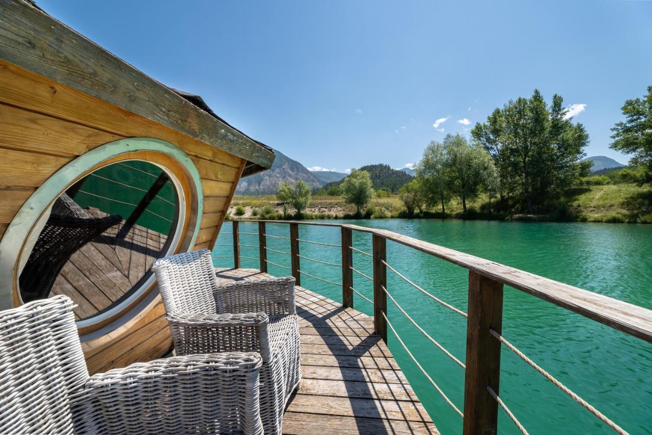 Camping Le Lac Bleu Hotel Chatillon-en-Diois Exterior photo